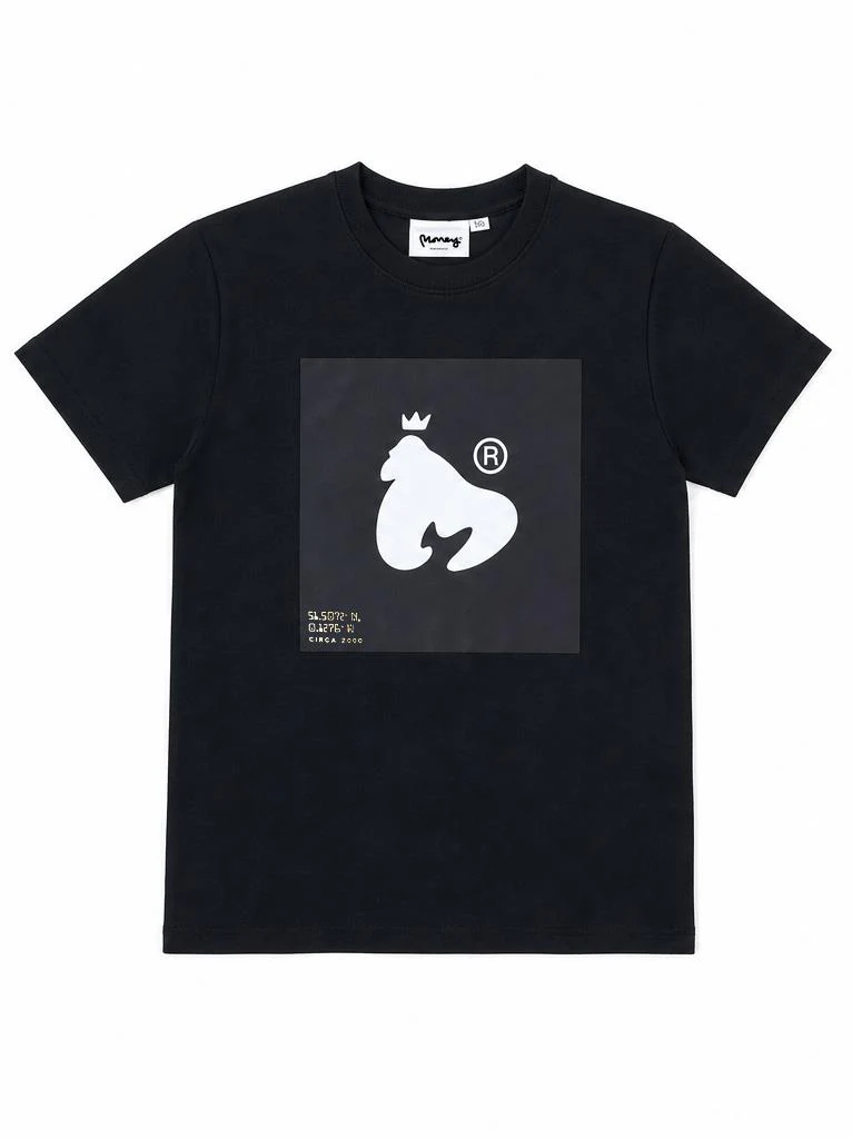 Junior Combo Patch Tracksuit Black - Image 4